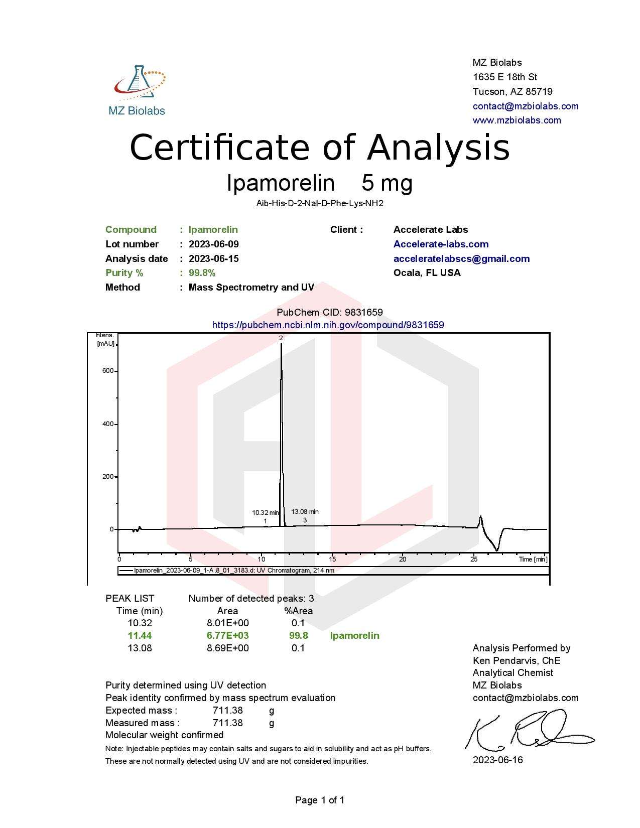 Ipamorelin 5MG